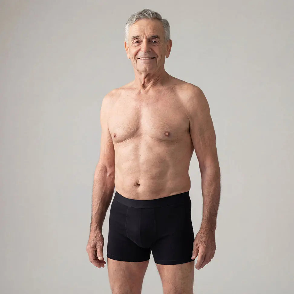 Men's Washable Incontinence Boxer Briefs